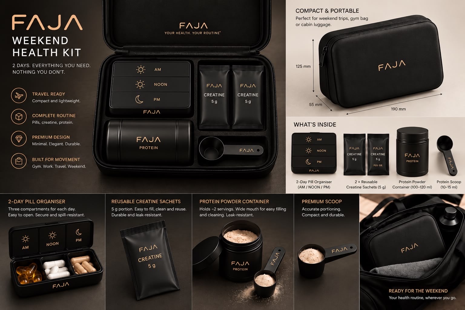 FAJA Weekend Health Kit